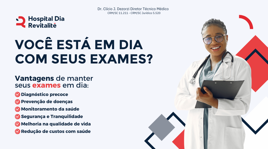 Você está em dia com seus exames?